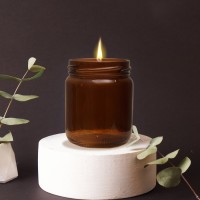 Kokulu Cam Mum – Sütlü Kahve